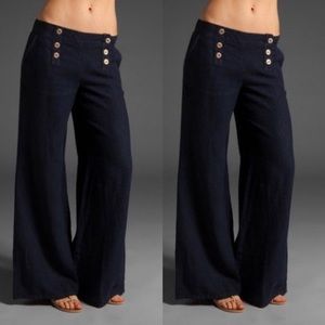 Venus wide leg sailor pants